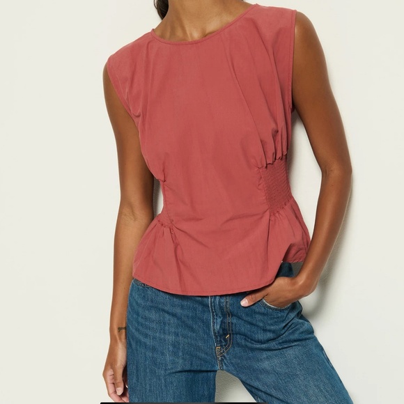 NWT Nation Lela Smocked Top - Size S - Picture 2 of 7